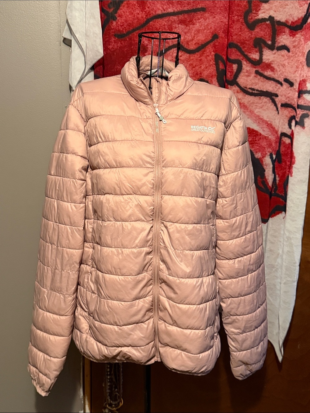 Regatta Ladies Packable Quilted Puffer Jacket in Blush Pink